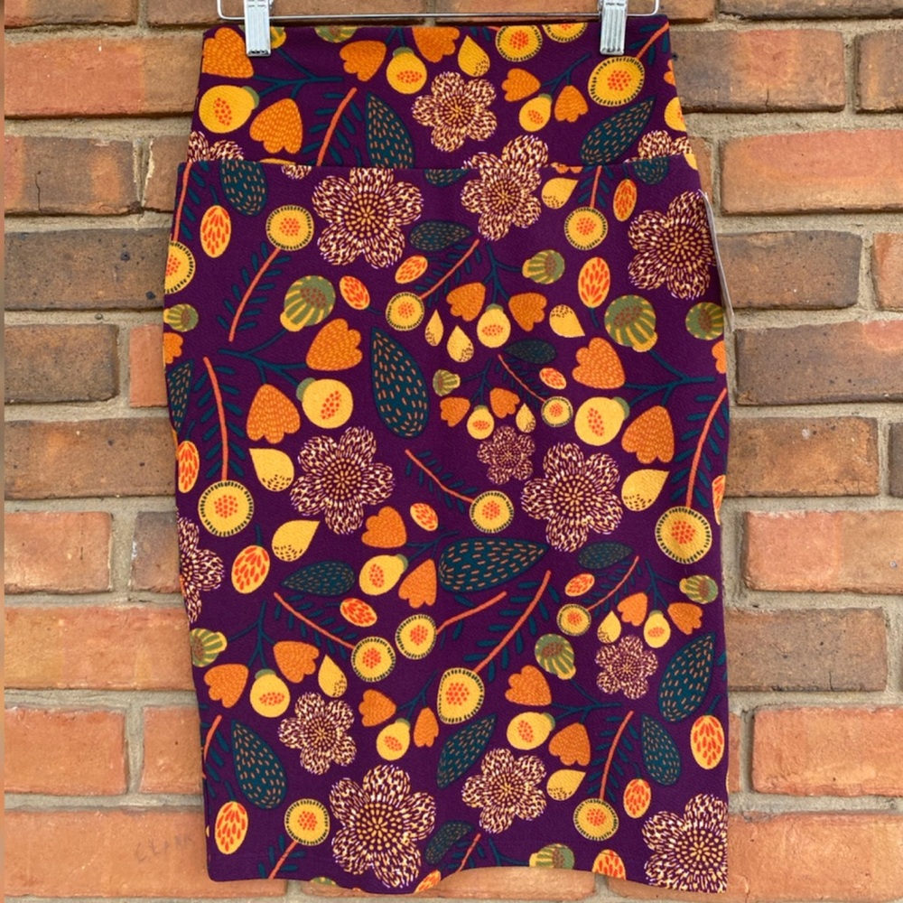 Lularoe Cassie Pencil Skirt Sz XS